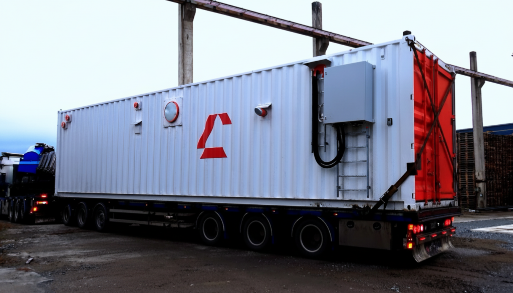 Carbonaide system arriving at Lakan Betoni for installation