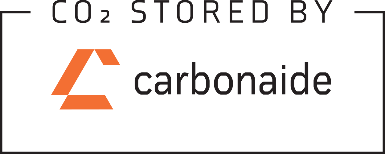 CO2 Stored by Carbonaide logo