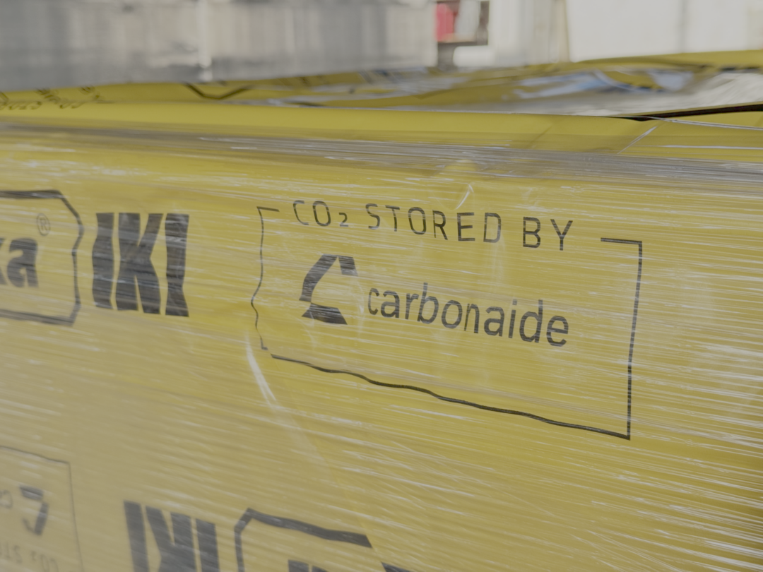 CO2 Stored by Carbonaide logo