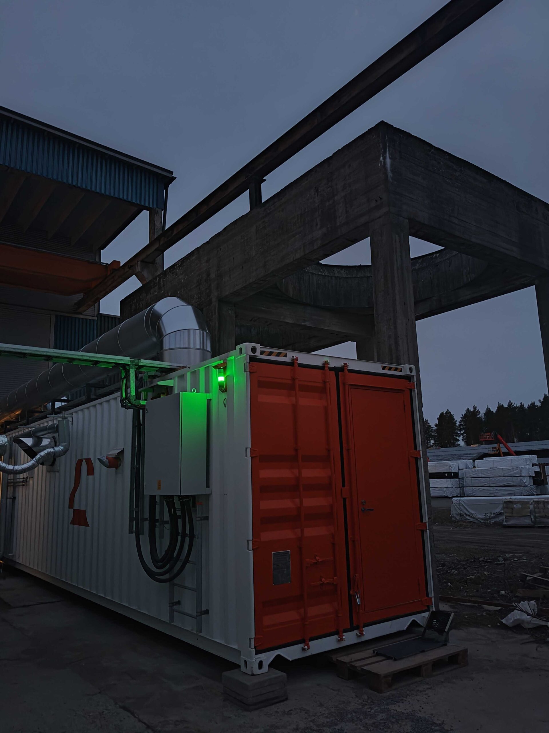 Carbonaide CO2 curing system unit